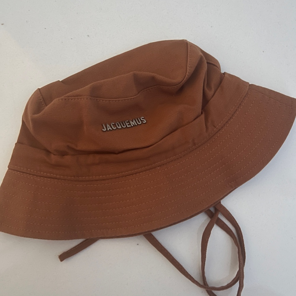 Jacquemus Terracotta Brown Bucket Hat